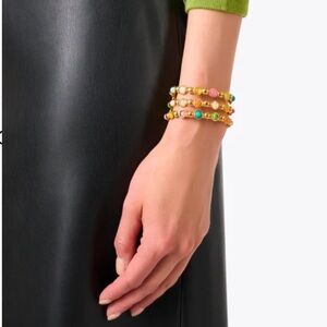 Sylvia Toledano Multicolor Talitha Cuff Bracelet - NEW